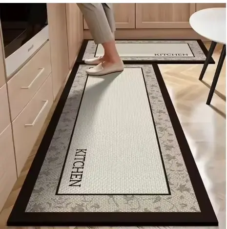 Tapis personnalisé pour cuisine, salon, chambre, salle de bain, tapis de sol