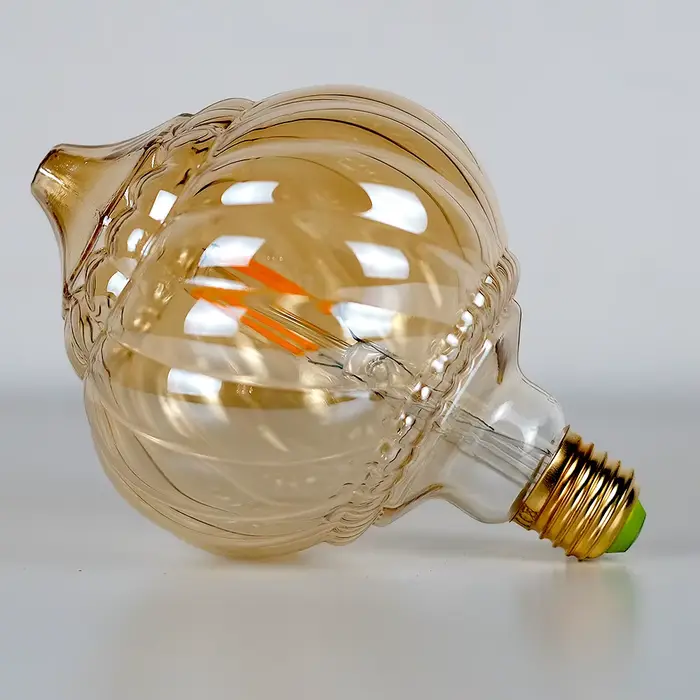 TIANFAN E27 ampoule Led Vintage G125 lanterne 4W 2700Kelvin pas variable 220-240V E27 ampoule décora