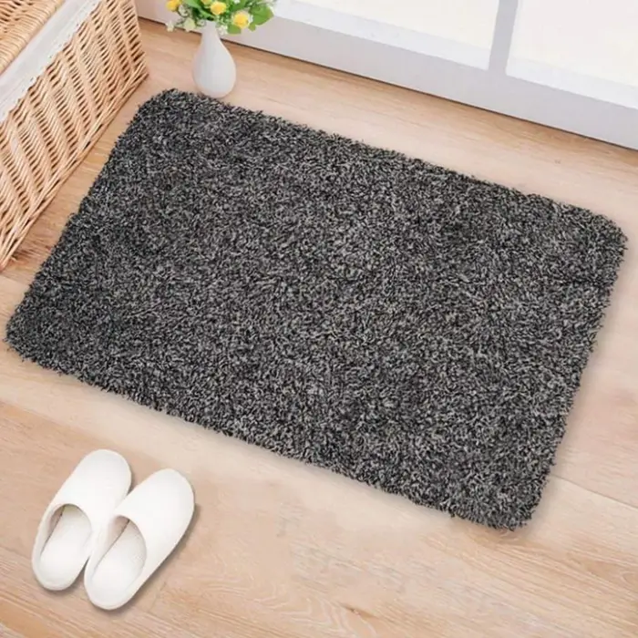Tapis de porte super absorbant en microfibre, tapis de nettoyage super absorbant, lavable, tapis de 