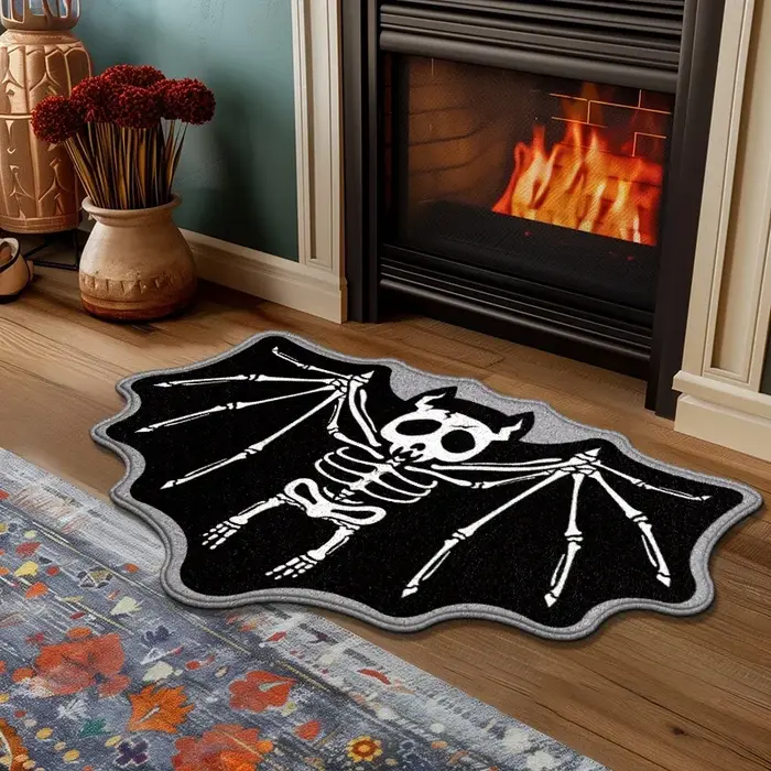 VIKAMA – tapis décoratif en forme d'halloween