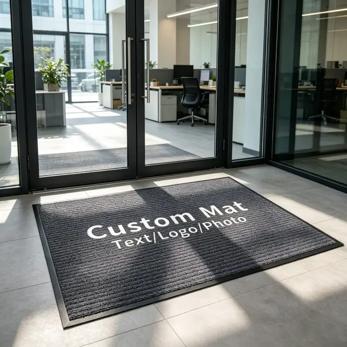 Tapis personnalisé, tapis d'entrée personnalisés pour entreprises