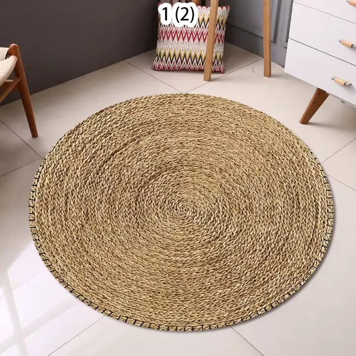Tapis circulaire, tapis de sol bohème