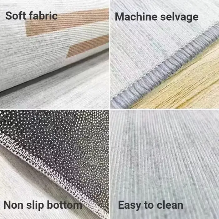 Tapis de couloir long en marbre