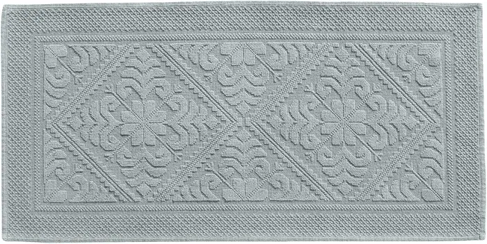 Tapis de bain uni Enzo Jade 54 x 110