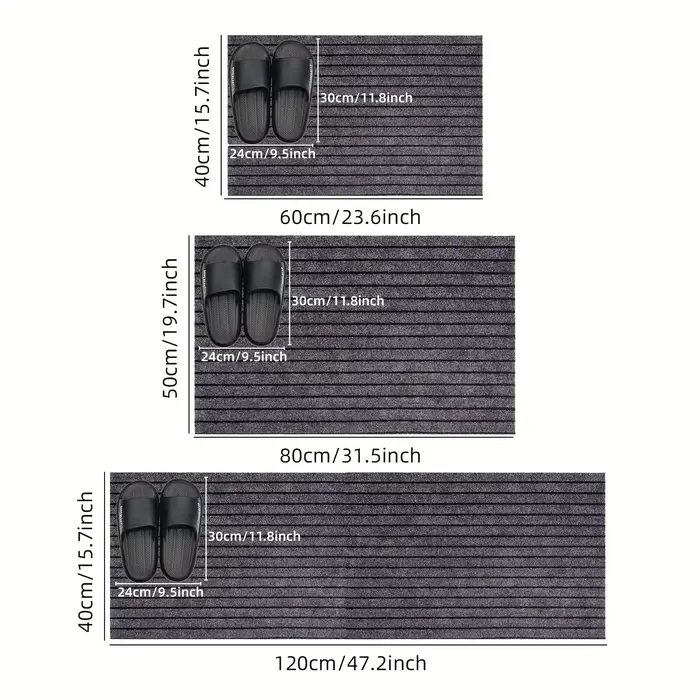 Tapis de buanderie, tapis extérieur antidérapant et lavable