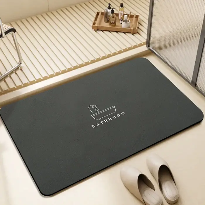 Tapis absorbant l'eau pour salle de bain VIKAMA