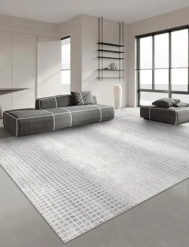 Tapis de style japonais pour salon, léger, luxe, décor de chambre à coucher, tapis de grande surface