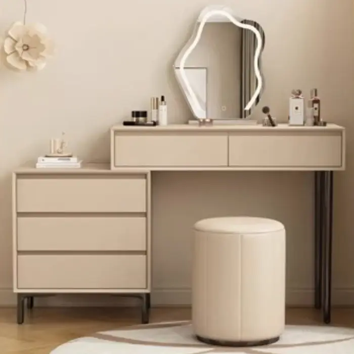 Coiffeuse verte moderne