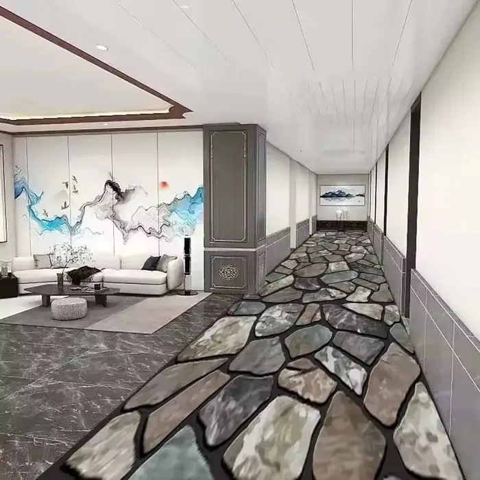 Tapis de couloir moderne pour couloir, décoration de salon, tapis de sol d'allée de maison, zone de 