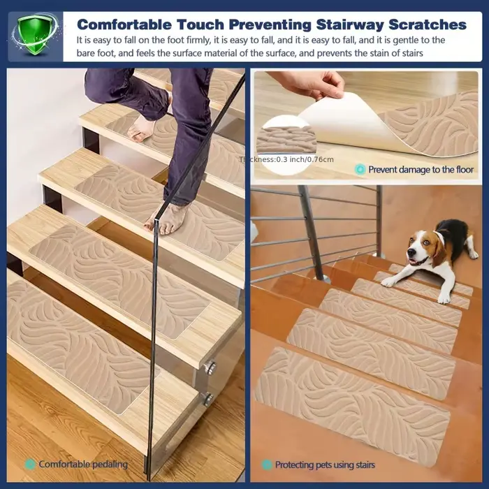 Tapis antidérapants pour escaliers