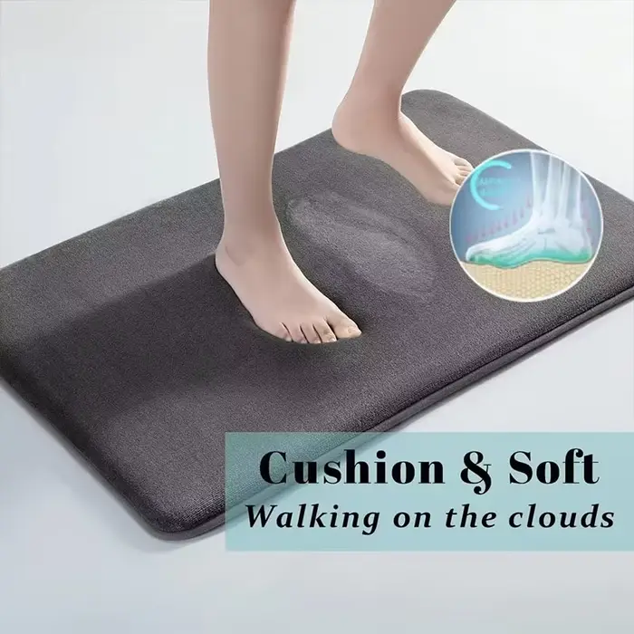 Tapis de salle de bain antidérapant