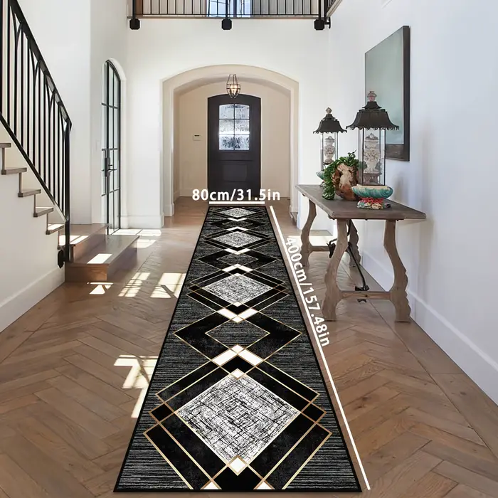 VIKAMA – tapis crâne noir