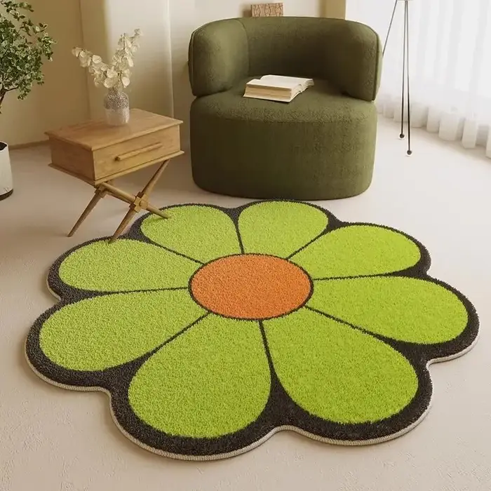 Tapis en peluche de Style nordique