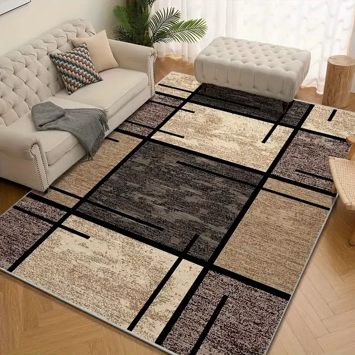 Tapis de zone de luxe Premium pour salon