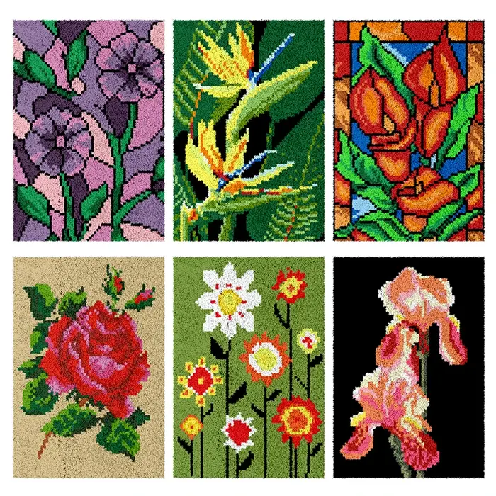 Kits de broderie de tapis
