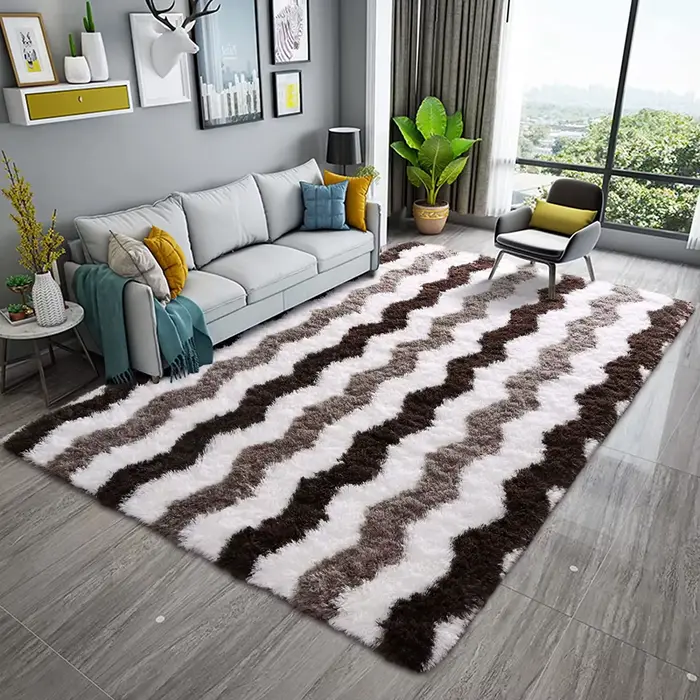 VIKAMA tapis moelleux pour chambre