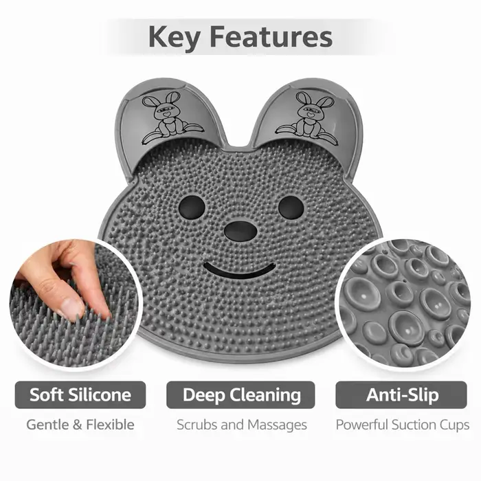 Tapis de bain antidérapant pour massage