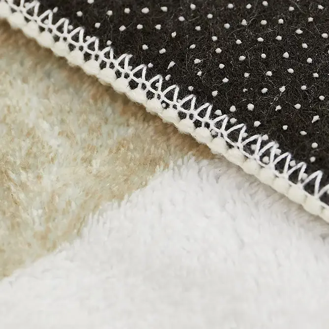 Tapis en peluche de Style moderne pour chambre à coucher