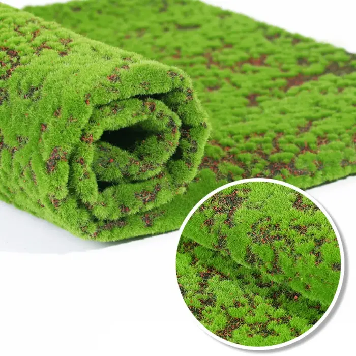 Tapis d'herbe extérieur bricolage faux mousse gazon