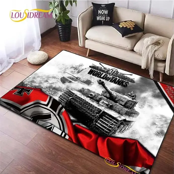 Tapis de jeu World Of Tanks pour salon