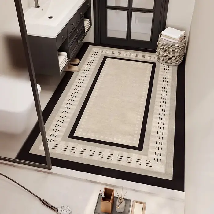 VIKAMA – tapis de bain de Style ethnique bohème