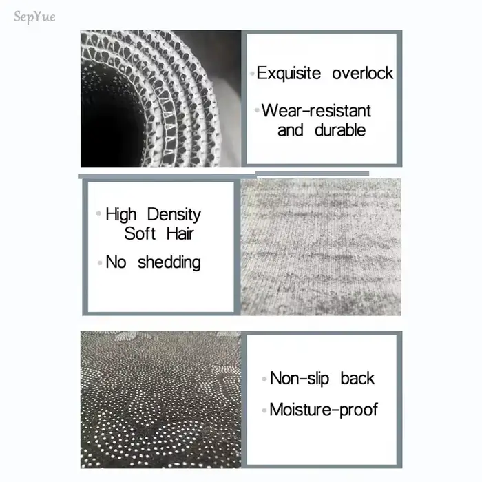 Tapis ethnique vintage VIKAMA - Antidérapant et durable