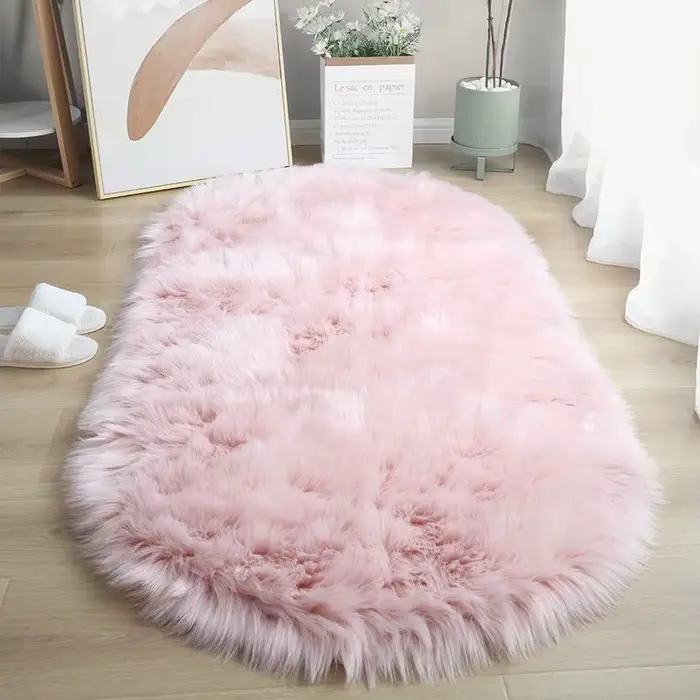 Tapis Beige pour décoration de chambre à coucher