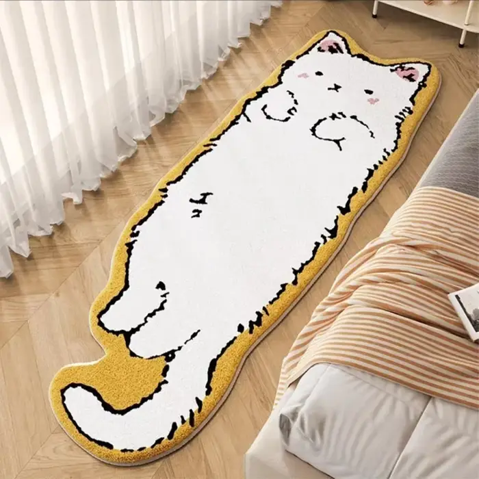 Tapis de chat de dessin animé VIKAMA