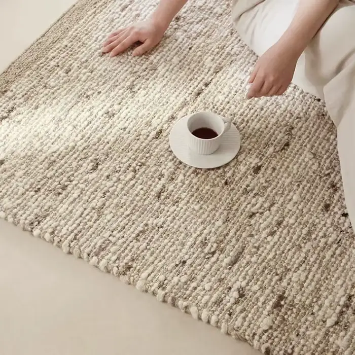 Tapis en laine tissé à la main pour salon