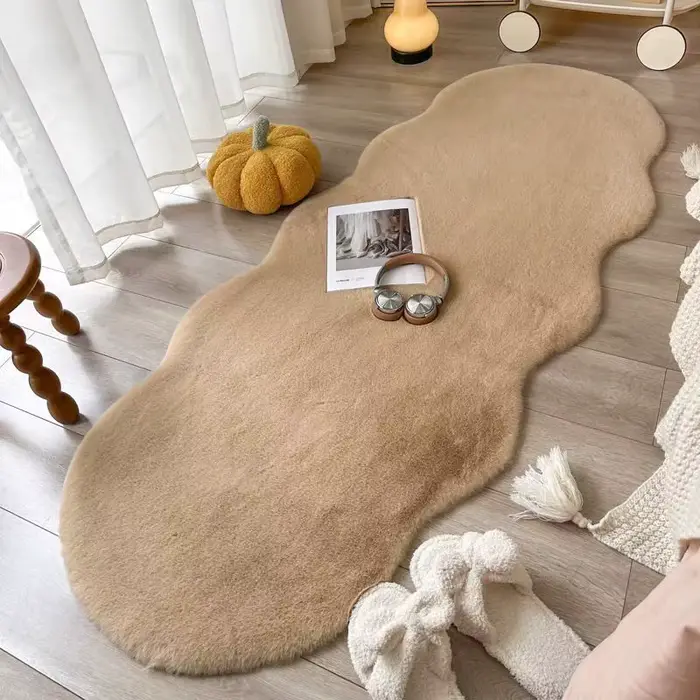Nouveau tapis style crème pour salon et chambre