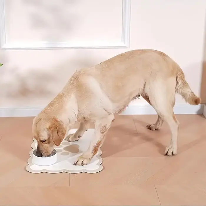 Tapis d'alimentation pour animaux de compagnie