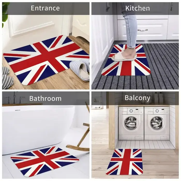 VIKAMA Union Jack Doormat