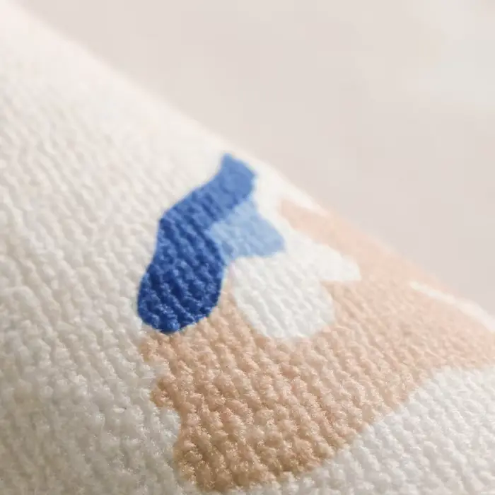 Tapis de style rétro pour chambre à coucher