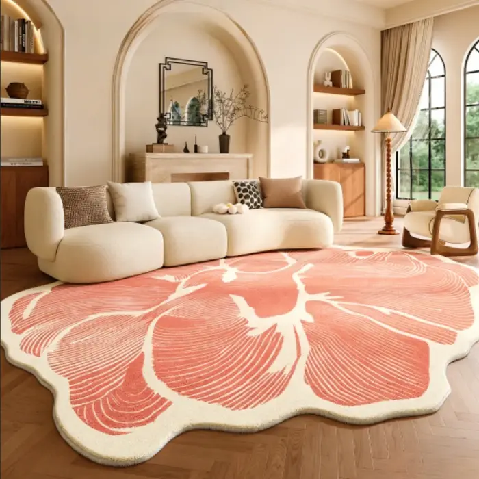 Tapis de style moderne pour chambre à coucher