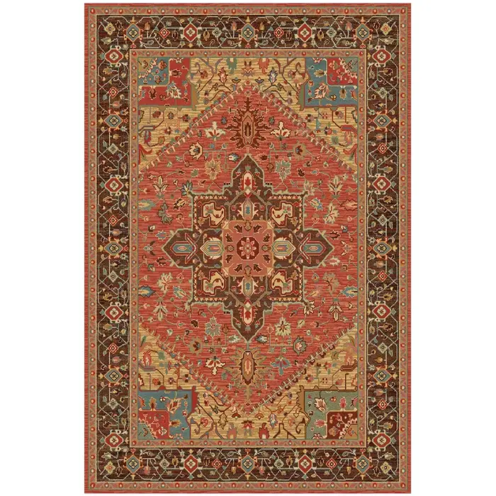 Tapis de Style Vintage américain pour salon grand tapis de sol 300x400cm tapis de chambre ethnique t