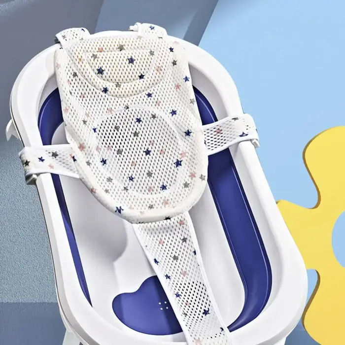 Filet de bain antidérapant en forme de croix pour bébé