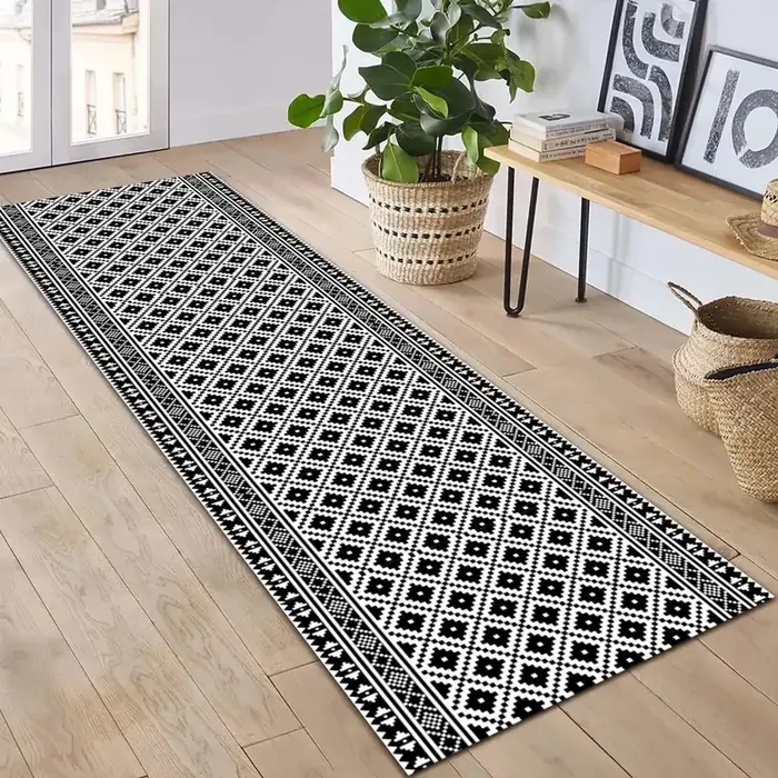Tapis à motif géométrique, antidérapant, moderne, décoration de la maison, salon, chambre à coucher,