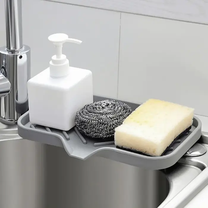 Plateau d'évier en Silicone avec vidange