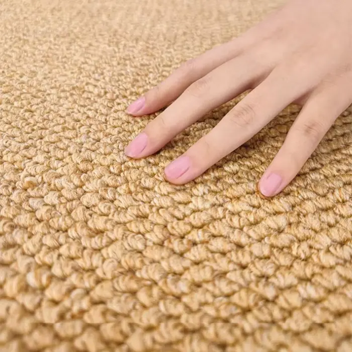 Tapis d'intérieur antidérapant en faux sisal