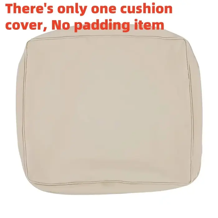 Ensemble de housses de coussin d'extérieur imperméables – Tissu durable et toutes saisons pour canapés et chaises