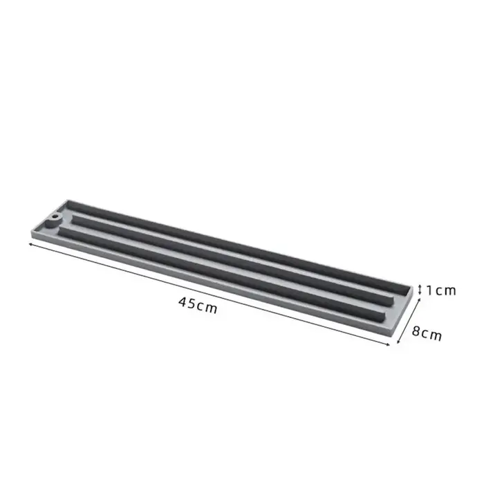 Tapis de protection multifonctionnel pour comptoir de cuisine, support pour couvercles de casseroles, tapis anti-éclaboussures, tapis de drainage antidérapant pour robinet d'évier